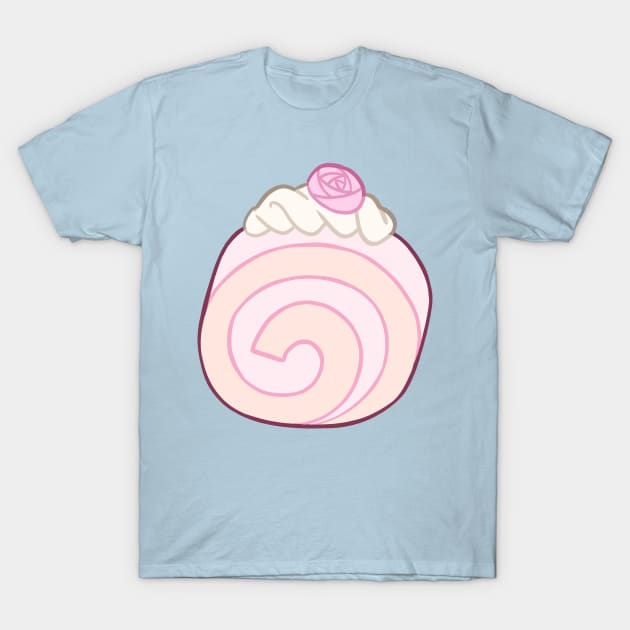 Roll cake cute pastel T-Shirt by Oricca